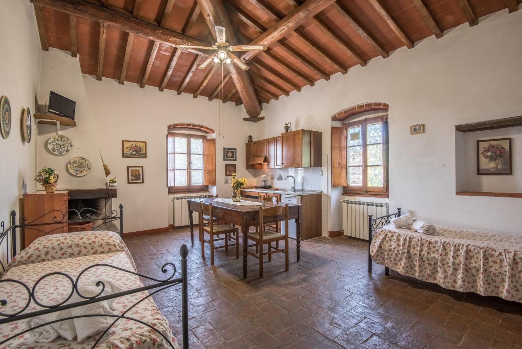 Poggio Primo - Bilocale Brando Villa Castiglion Fibocchi Exteriör bild