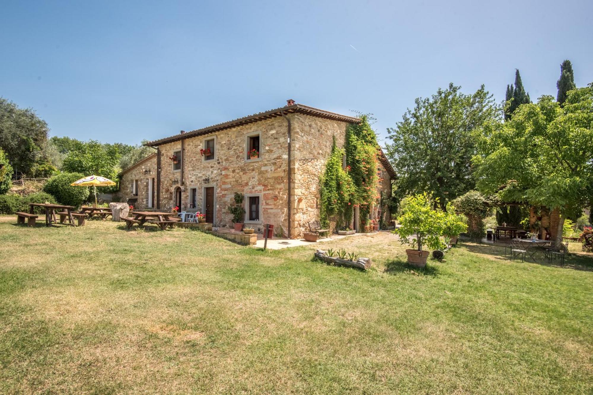 Poggio Primo - Bilocale Brando Villa Castiglion Fibocchi Exteriör bild